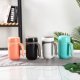 500ml Mugs Insulated Straw Water Cup Stainless Steel Large Capacity Cup Breakfast Portable Couple Milk Tea Coffee Thermos Cup